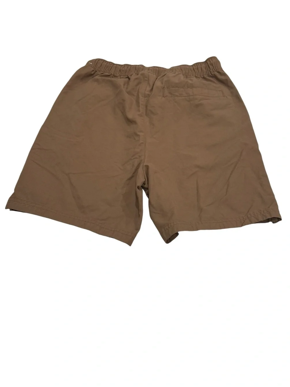 Air Jordan‎ Men’s Brown Khaki Elastic-Waist Shorts Size Small